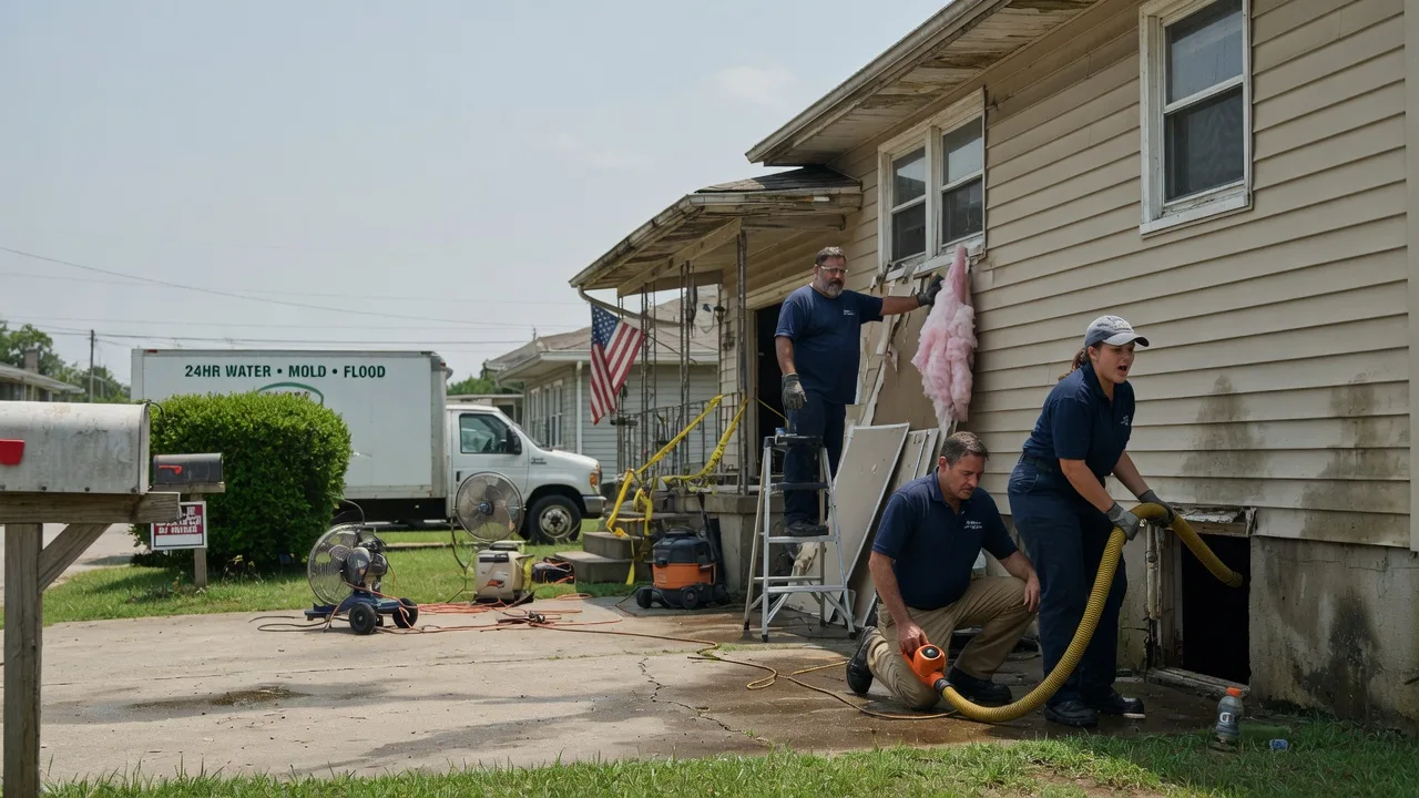 Water Damage Repair in Great Meadows, NJ near me